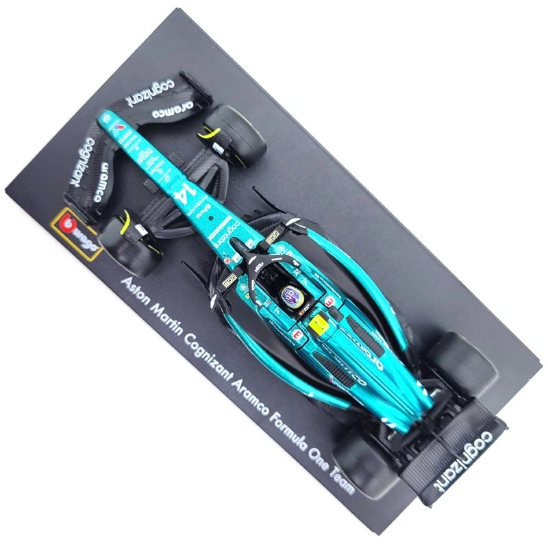 Modelli Fernando Alonso Aston Martin F1 AMR23 2023 - 1/43 Bburago - Immagine 3 di 3