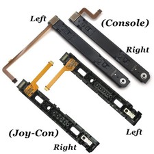 For Nintendo Switch OLED Left  Right Slider Rail Replacement with Flex Cable