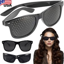 NEW Unisex Small Hole Glasses Eye Correction Exercise Eyesight Care Improvement