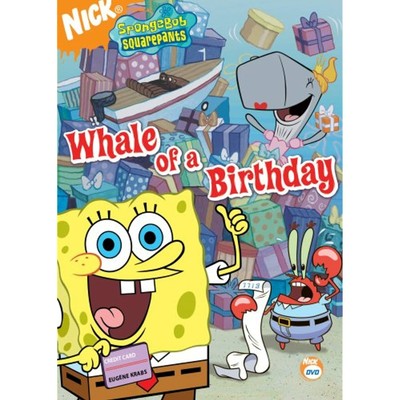Spongebob Squarepants Whale Of A Birthday Dvd 06 Full Screen New Ebay