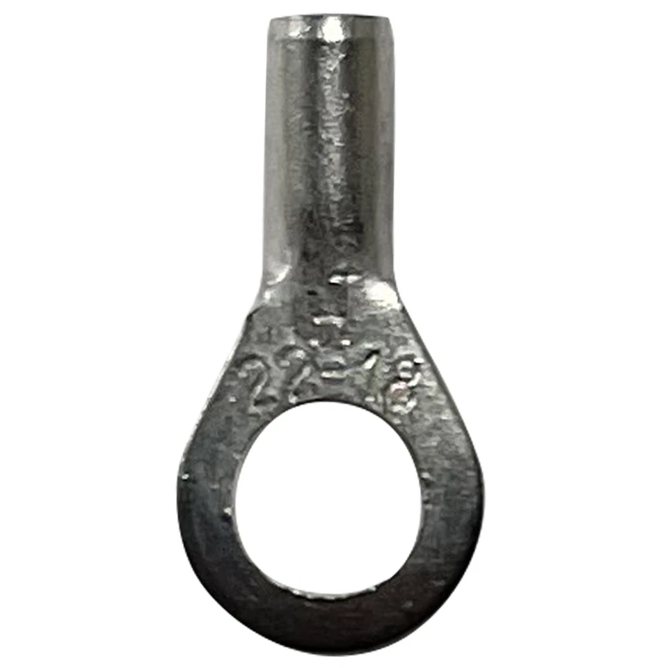 (100) Non-Insulated 22-18 Gauge #10 Ring Terminal Uninsulated Wire Connector - Image 4 of 4
