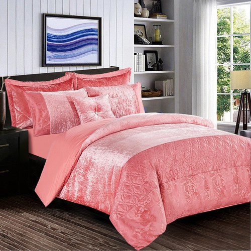 Luxury Reversible Duvet Cover Quilt Cover Bedding Set Double King Size Pillowca* - Picture 6 of 17