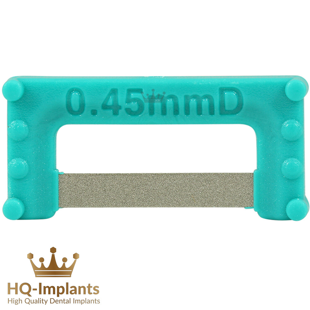 Widener Turquoise IPR Interproximal Reduction Strips Set Dental