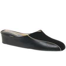 Image of Relax Slippers Martha Leather and Suede Slipper