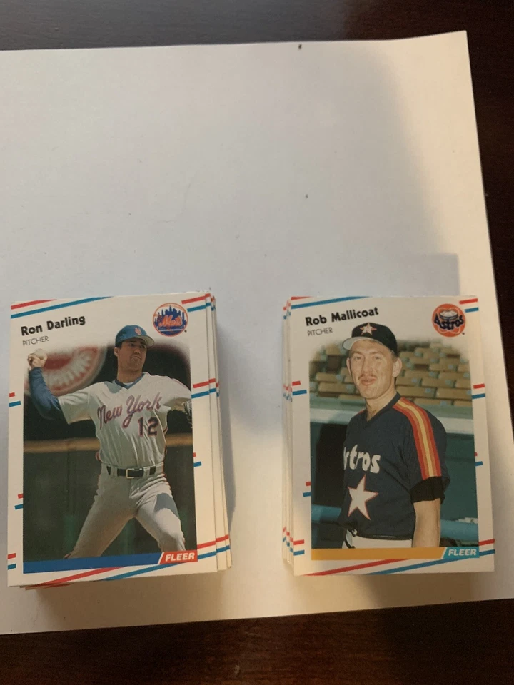 1988 Fleer Baseball Pick your Card RC/VETS/Stars  - Image 3 of 4