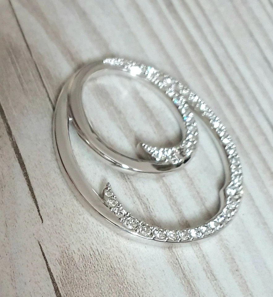 Pierre Lang Modeschmuck Statement Anhänger Weiße Steine Alte Modelle - Bild 3 von 4