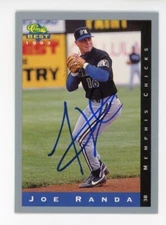 SIGNED BASEBALL CARD AUTO KANSAS CITY ROYALS 1993 CLASSIC BEST JOE RANDA #240 RC