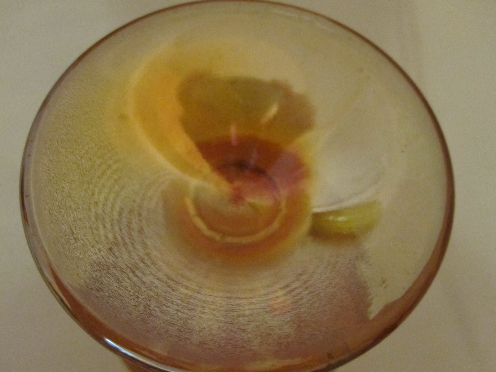 Beautiful Vintage Amber Jeanette Carnival Depression Glass Candy Dish with Lid