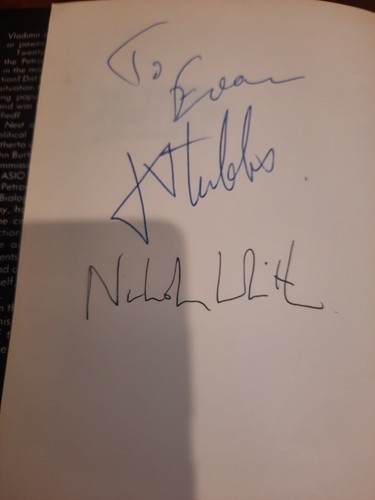 Nest Of Traitors - The Petrov Affair - Whitlam & Stubbs - 1974 Book SIGNED COPY - Picture 4 of 4