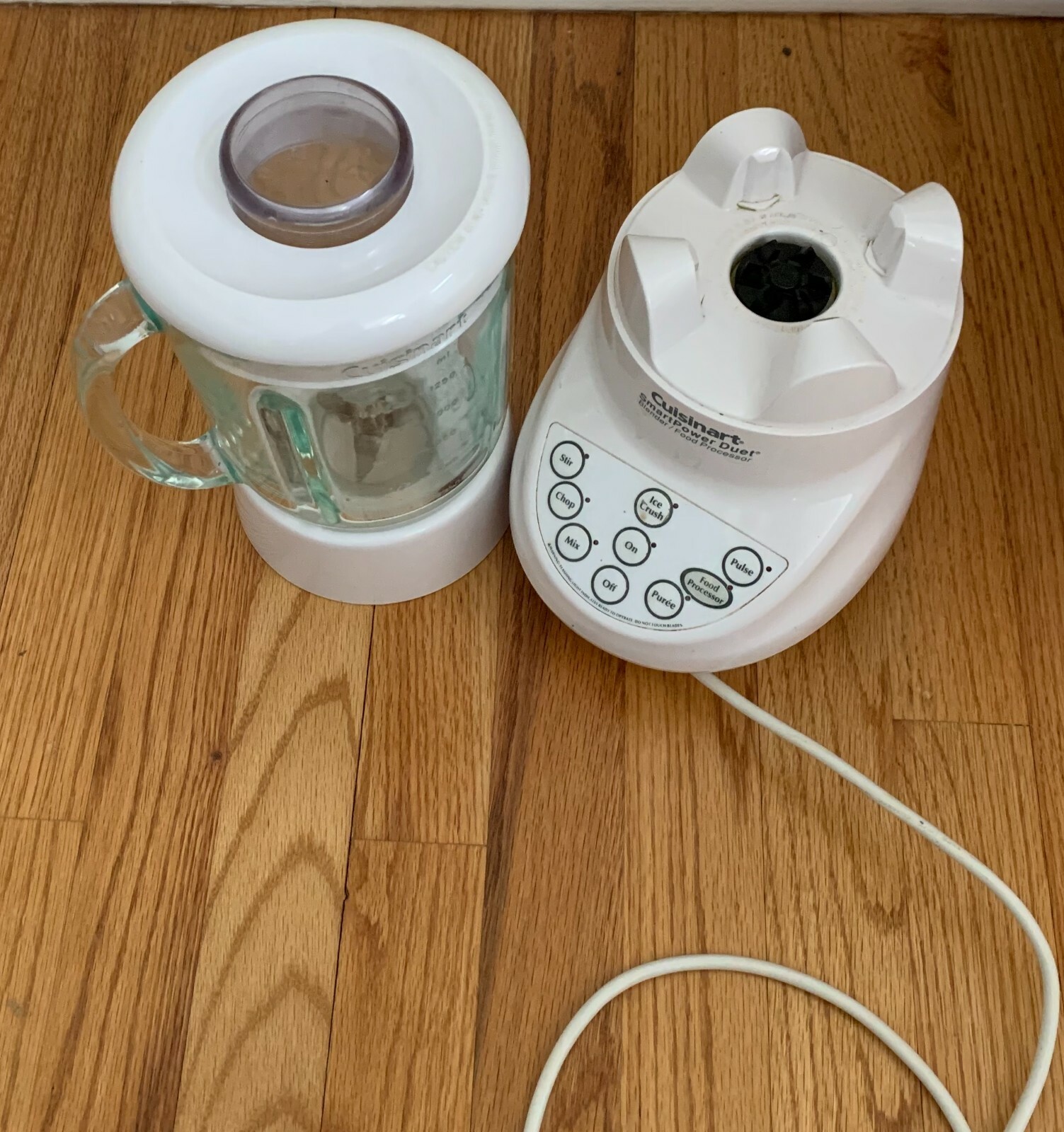 CUISINART SMART POWER DUET BLENDER, MODEL BFP703, white eBay