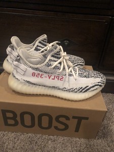 Adidas Yeezy Boost 350 V2 Zebra Men S Size 9 Kanye West Dunk Travis Scott Ebay