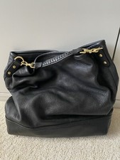 Mulberry Effie Hobo Black Spongy Pebbled Soft Calfskin Leather Handbag