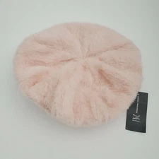 Inc International Concepts Pink Faux Fur Hat
