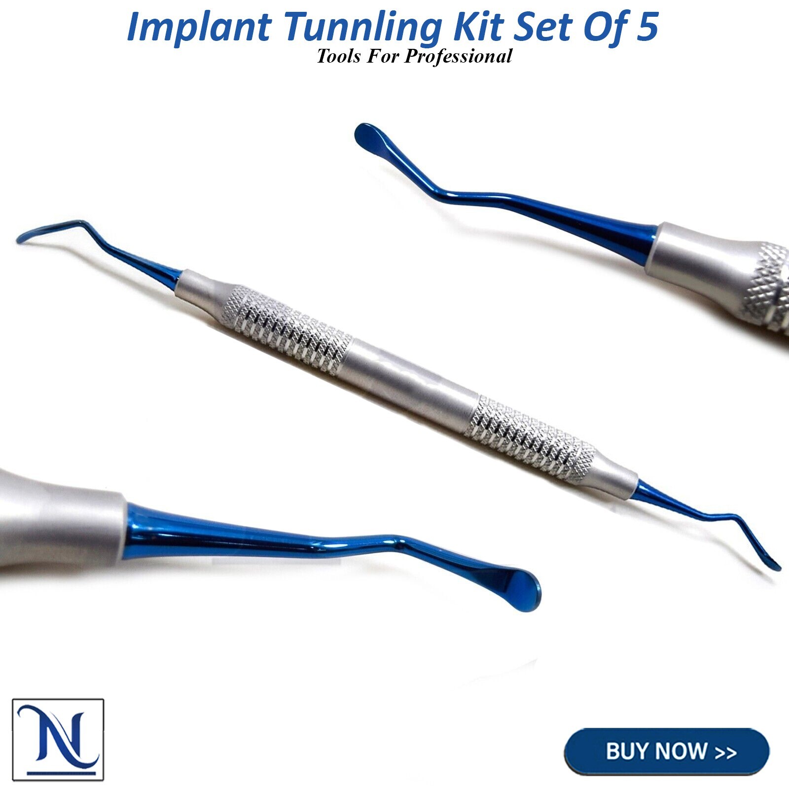 Vista Tunneling Bone Grafting Kit for Sinus Lifting – Elevators Surgery Tools