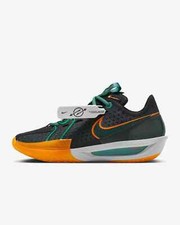 New Nike G.T. Cut 3 EP Shoes - Black/ Vintage Green (DV2918-001)