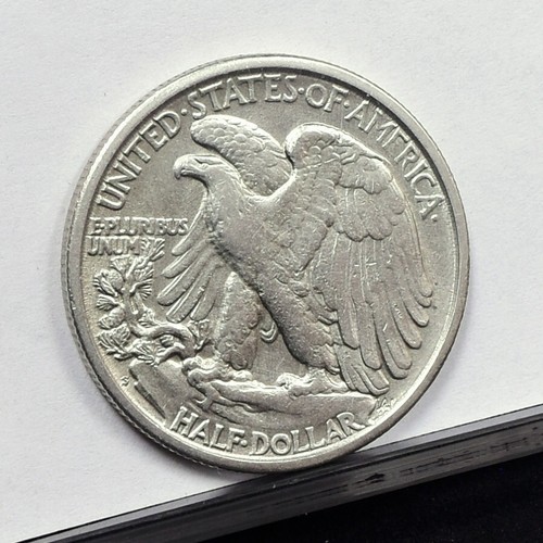 1918-S Liberty Walking Half Dollar - Ch AU Details, Cleaned (#58292-L) - Picture 6 of 8