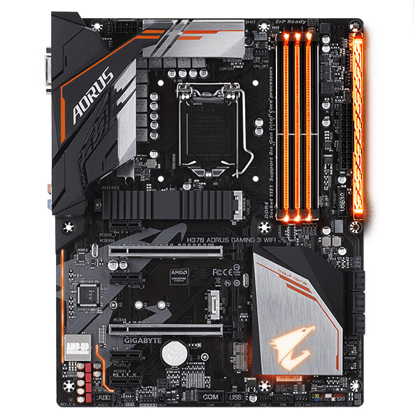 Gigabyte H370 AORUS GAMING WIFI Motherboard Intel H370 LGA 1151 DDR4 ATX 