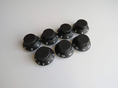 Aga Range Cooker integriertes freistehendes Modul Knopf-Set 7er-Pack 