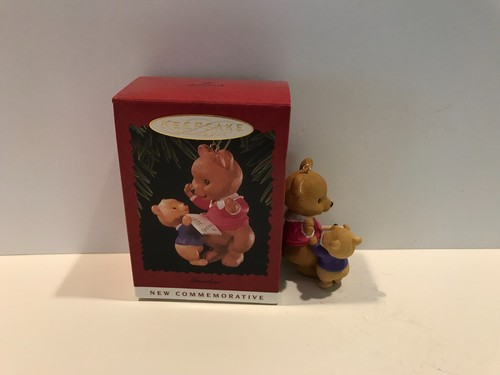 Hallmark Keepsake Ornament 1996 Nonna Nuovo Commemorativo Nonna e Nipote - Foto 4 di 6