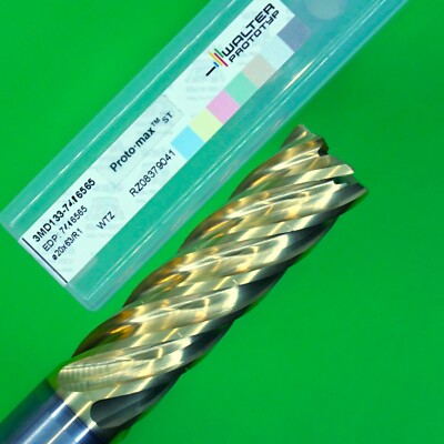 VHM Fräser Ø 20,0 - 3xD Z6 R1  WALTER Proto max ST   WTZ sonder 2 Stück NEU