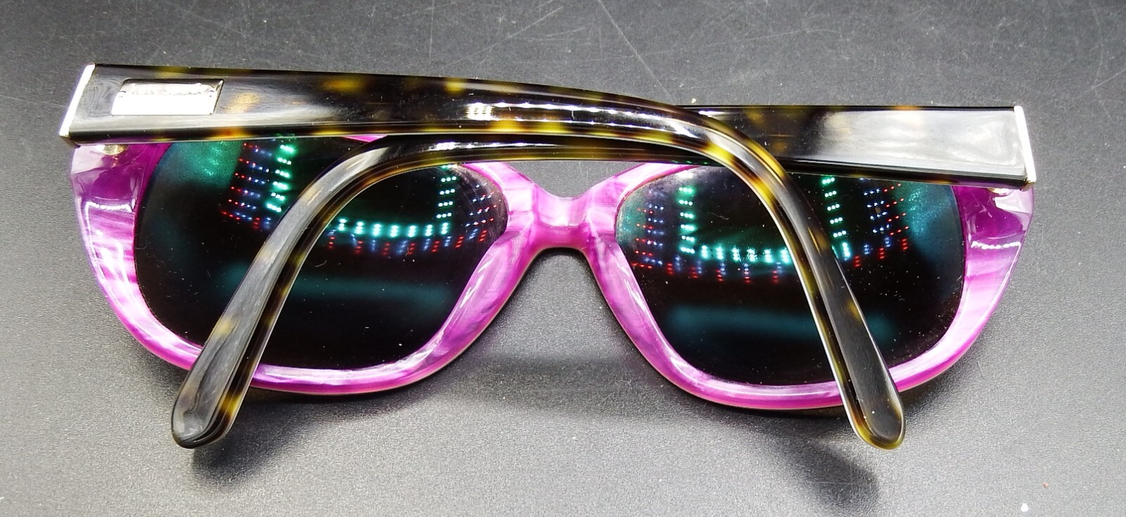 Kate Spade Hilde X72p Tortoise Purple Striped Plastic Polarized