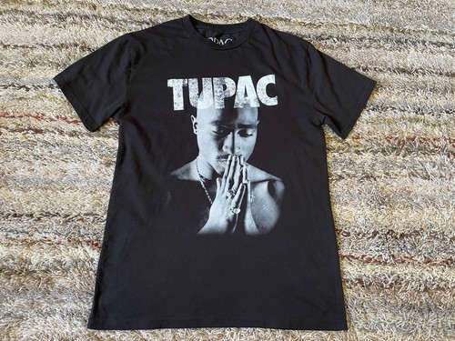 Tupac 2PAC Black Short Sleeve T-Shirt 