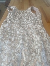 Stunning Rose Gold sequined Gown size 6 worn by actress in recent movie