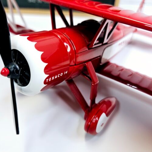 Wings of Texaco Series 2, 3 Northrop Gamma, Stearman Diecast Plane Bank Ertl Lot - Picture 17 of 23