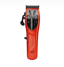 StyleCraft Apex Professional Motor Modular Metal Unisex Hair Clipper - Red