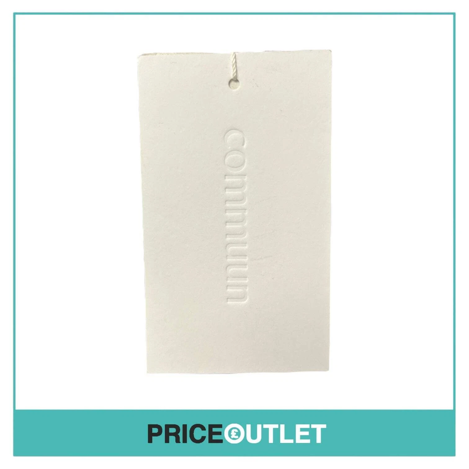 OFF WHITE Commuun Abito smanicato bianco sporco Taglia 36 NUOVO CON ETICHETTE