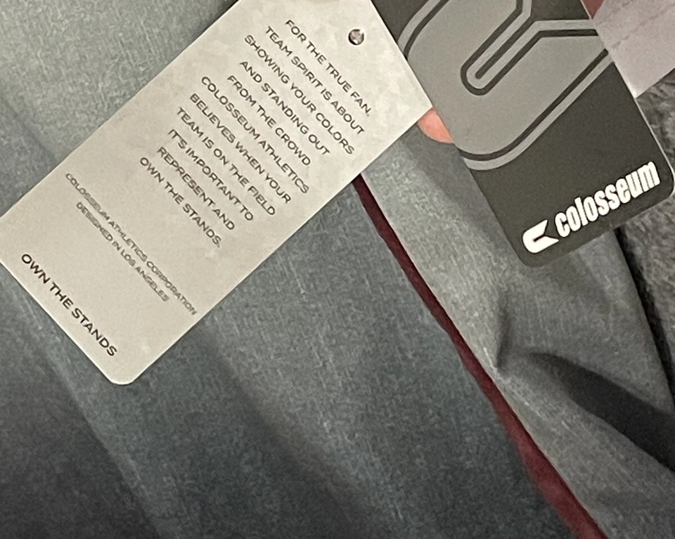 NWT Arizona State University Sun Devils Polo Shirt Colosseum Mens Size M - Image 4 of 4