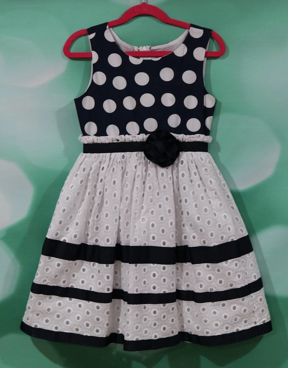 Rare editions navy dress 2025