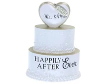 Wedding Cake, Our First Christmas Married Ornament 2025, to personalized at Home