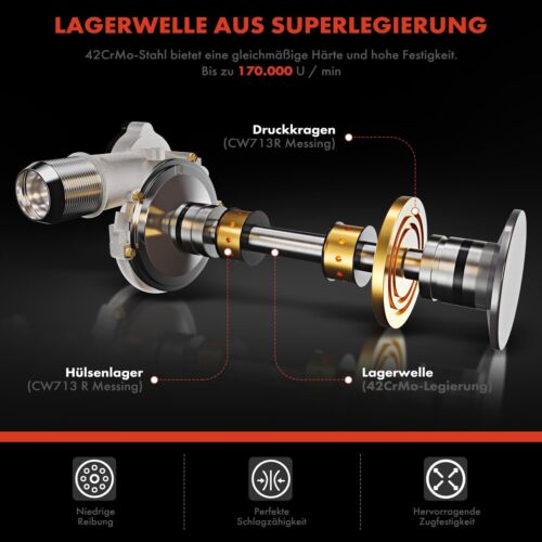 Turbo Chargeur Botte RHF4V 4-Polig pour Mercedes-Benz Viano W639 2003-2014 - Bild 9 von 10
