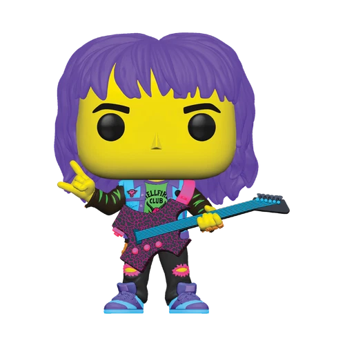 Funko Pop! Vinyl: Stranger Things - Eddie with Guitar (Black Light) - Target...