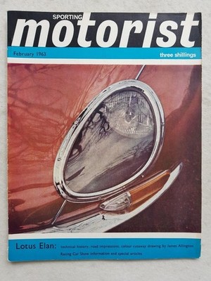 SPORTING MOTORIST MAGAZINE FEB 1963?83 LOTUS ELAN