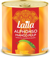 Laila Alphonso Mango Pulp, 850 g