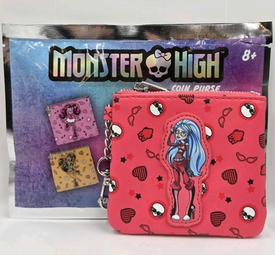 #ad Monster High Ghoulia Yelps Coin Purse Keyring Zip Closure Open Blind Bag $23.49