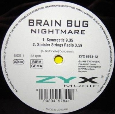 Brainbug - Nightmare (12'') (Very Good (VG)) - 3765395217
