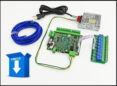 Centroid 4 axis Acorn DIY CNC motion controller kit (REV 4) with CNC software...