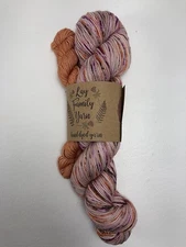 Lay Family Yarn Hand Dyed Verigated High Twist Fingering Sock Set Superwash