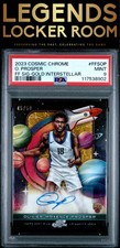2023 Topps Cosmic Chrome First Flight Signatures O. Prosper Gold /50 PSA 9