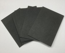 6 Pack Black Kydex Sheet Cuts. P1 Hair Cell Texture 7.5" x 4.5" x 0.093"