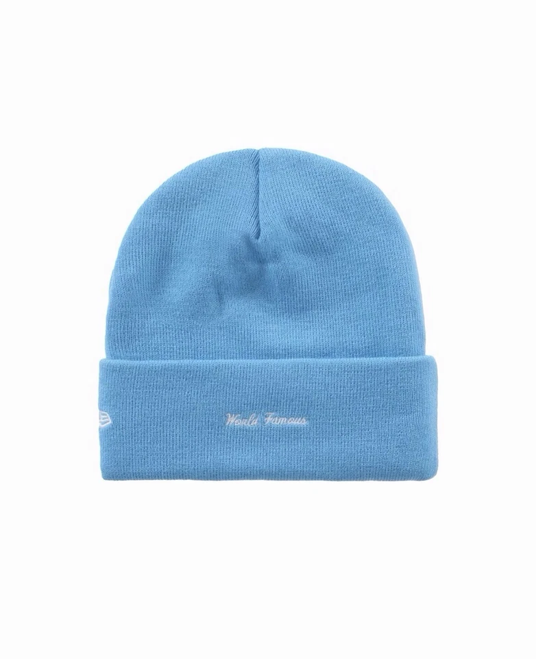 Supreme FW25 New Era Box Logo Beanie Cyan Brand New In Bag In Hand Ships Fast! - Image 2 of 3