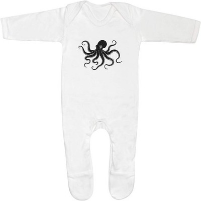''Happy Octopus'' Baby Strampler Overalls / Schlafanzüge (SS051089)