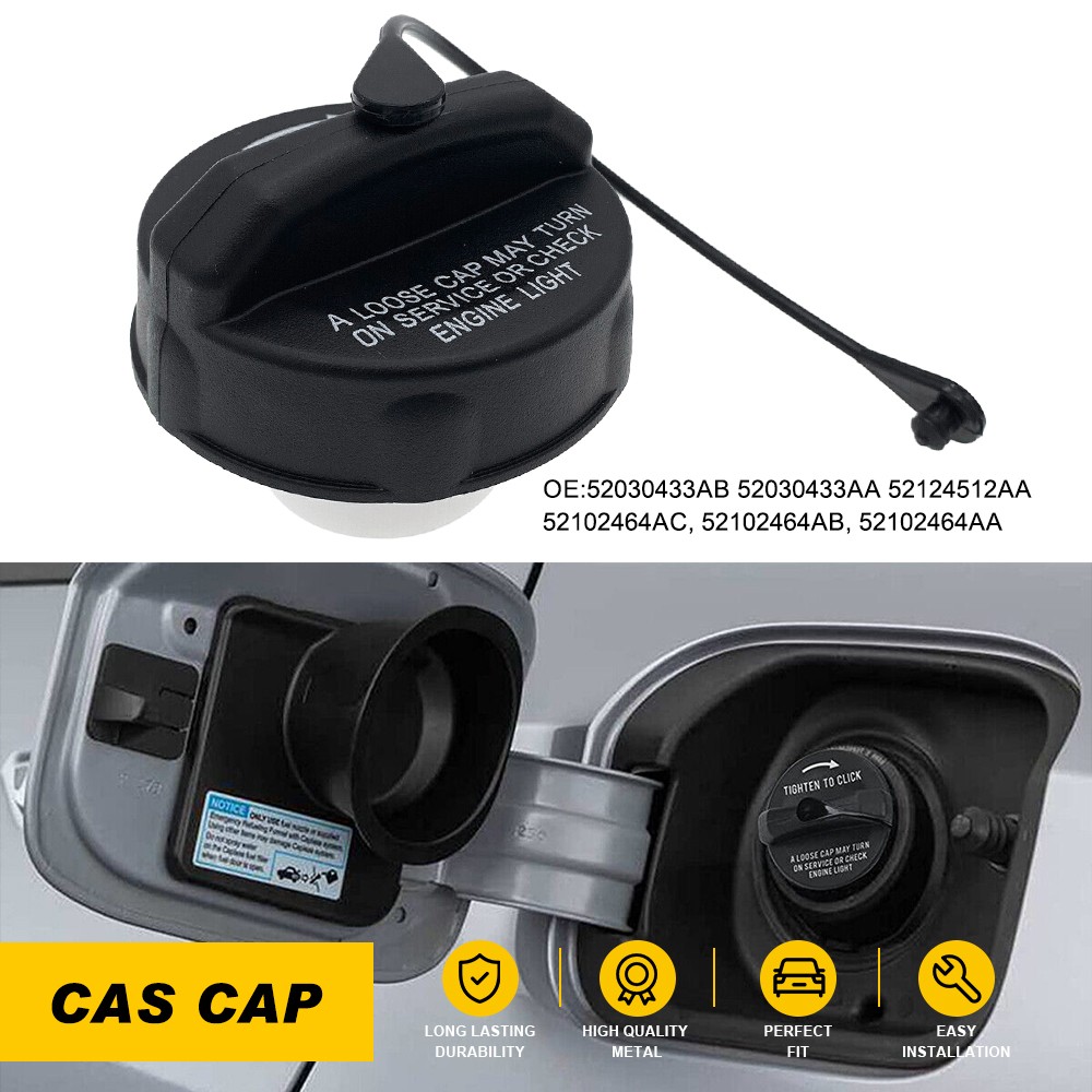 for Dodge 2000-2009 Durango 2007-2011 Nitro 1998-19 Grand Caravan Fuel Gas Cap K