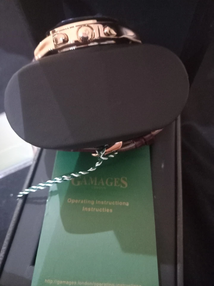 Gamages Of London Edición Limitada Montado a Mano CUARZO MECÁNICO REGENTE Foto 3 de 4