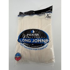 Indera Thermal Long Johns Pants Mens 5XL Waffle Knit Big  Tall Base Layer NIP