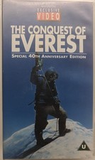 The Conquest of Everest 40th Anniversary VHS PAL Documentary Glynne Jones 1998