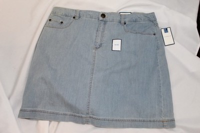 CROFT & BARROW Light  WASH THE CLASSIC SKORT SIZE 16 NWT